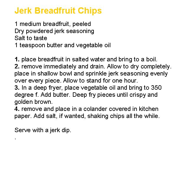 Jerk Breadfruit Chips